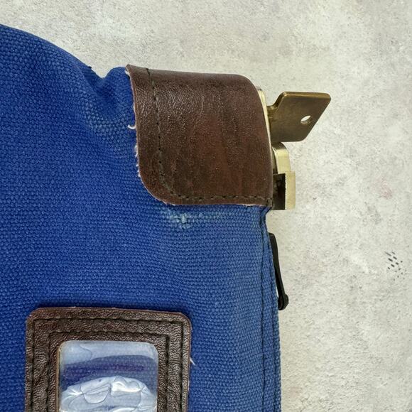 Lot 1 Vintage Locking Night Deposit Bank Money Bag 7 Pin Tumbler & 4 Small Bags - Picture 6 of 16